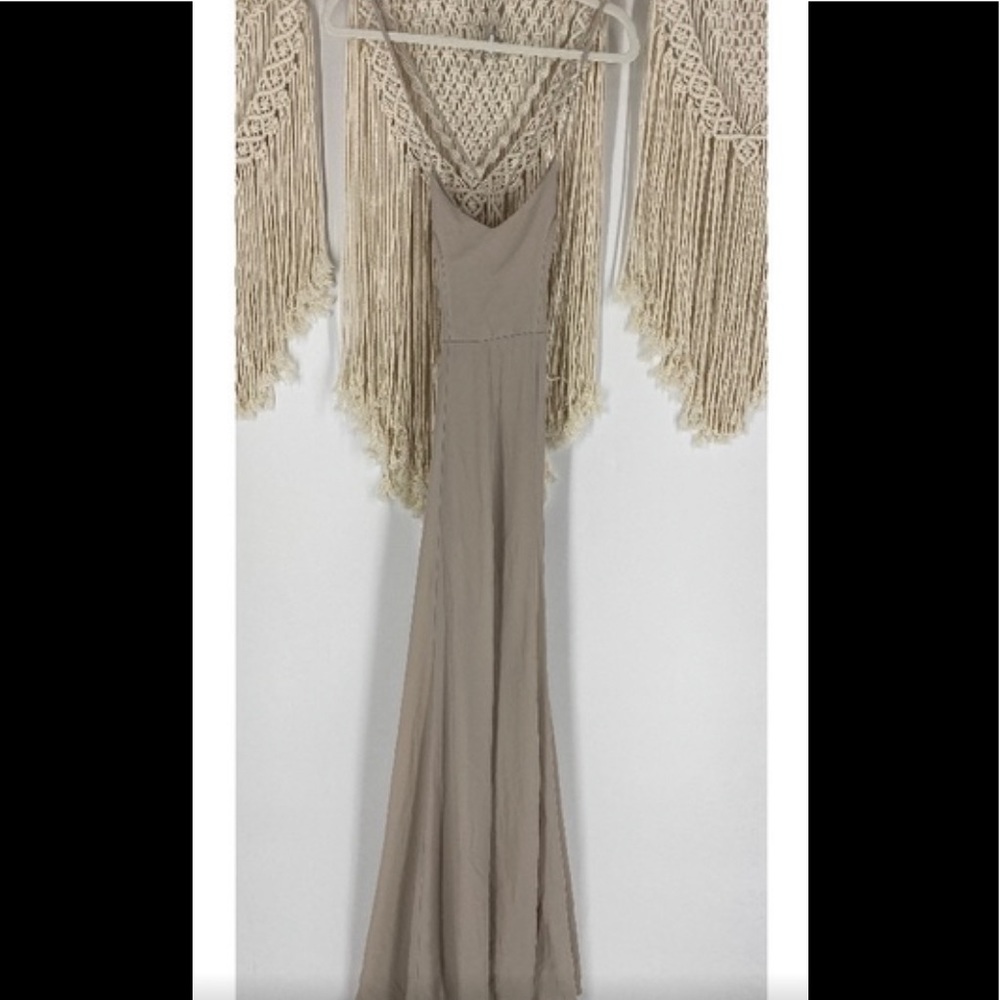 Show Me Your Mumu Godshow Gown XS Show Me The Ring Crisp